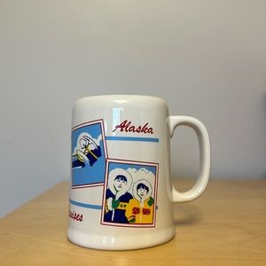 Vintage Princess Cruises Alaska White Mug